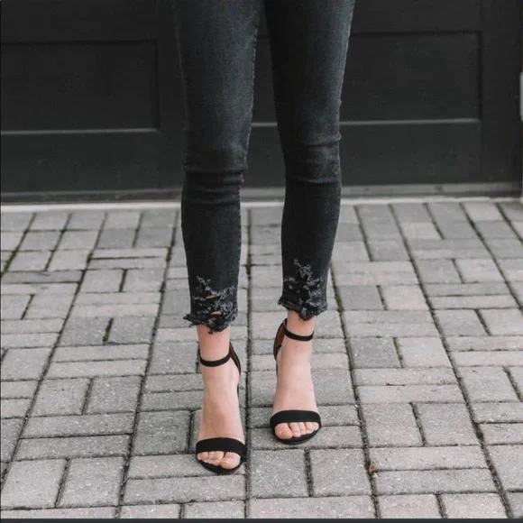 Agolde Sophie distressed jeans skinny high rise - Picture 2 of 12